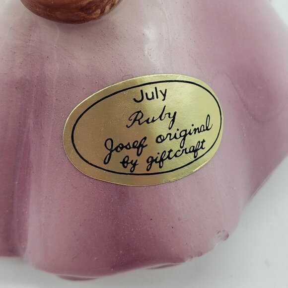 Josef Originals Vintage Ceramic July Figurine - Picture 3 of 9